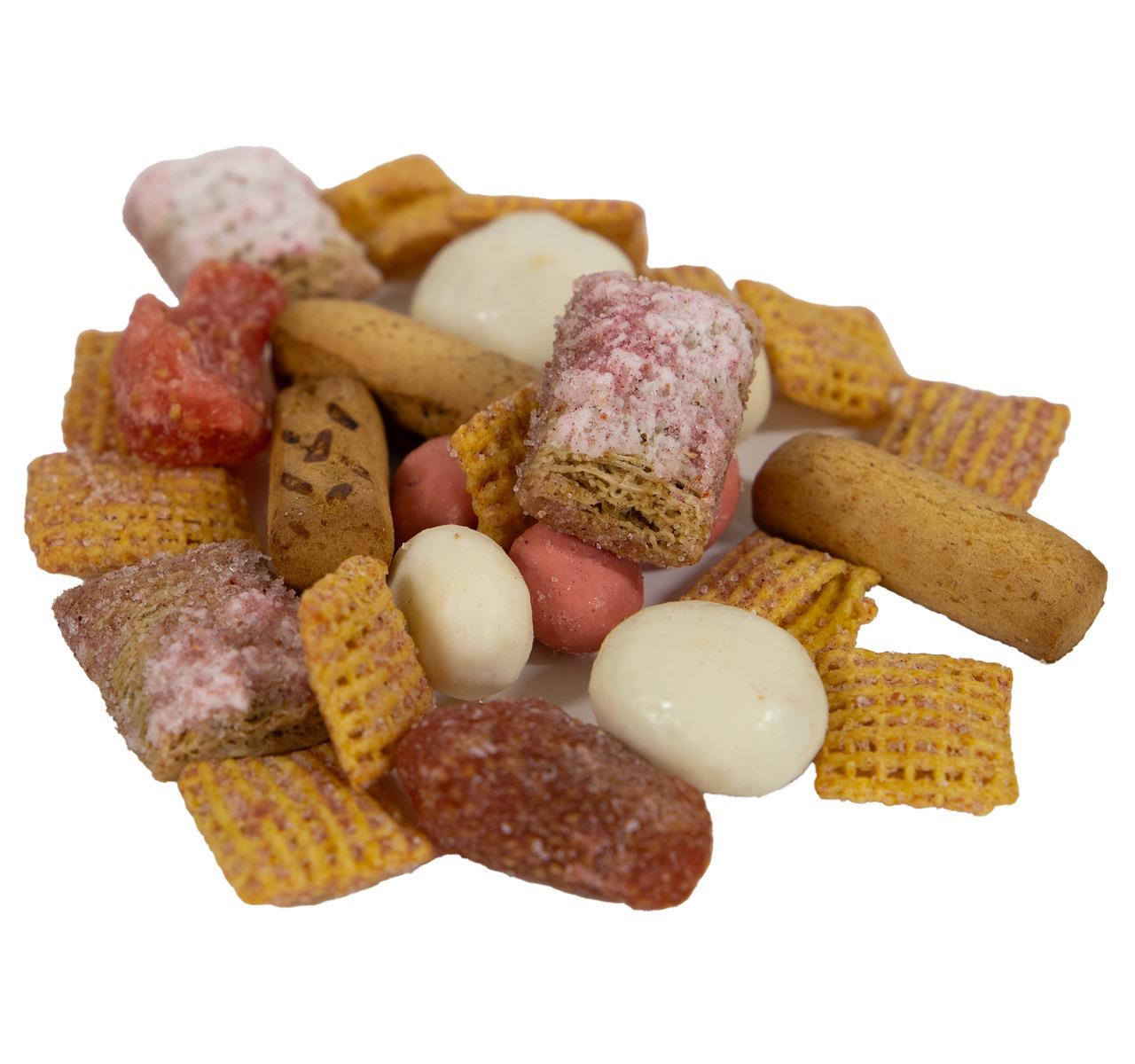 Strawberry Shortcake Snack Mix
