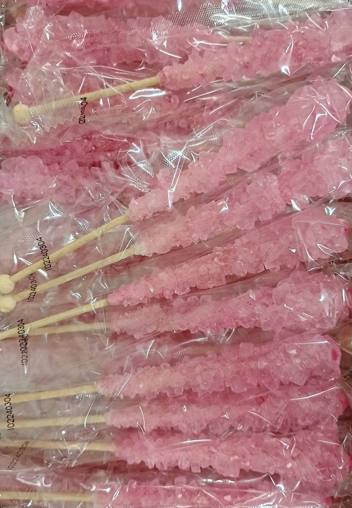Strawberry Rock Candy Stick - 0.6 oz