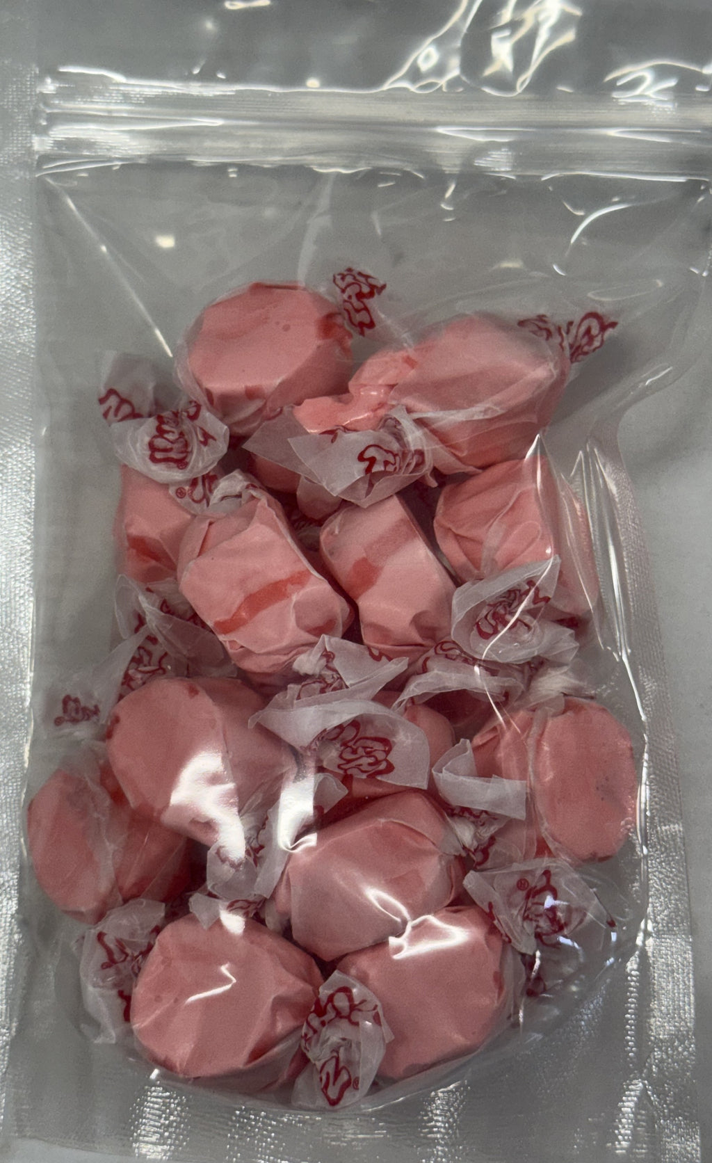 Strawberry Salt Water Taffy 5 oz Bag