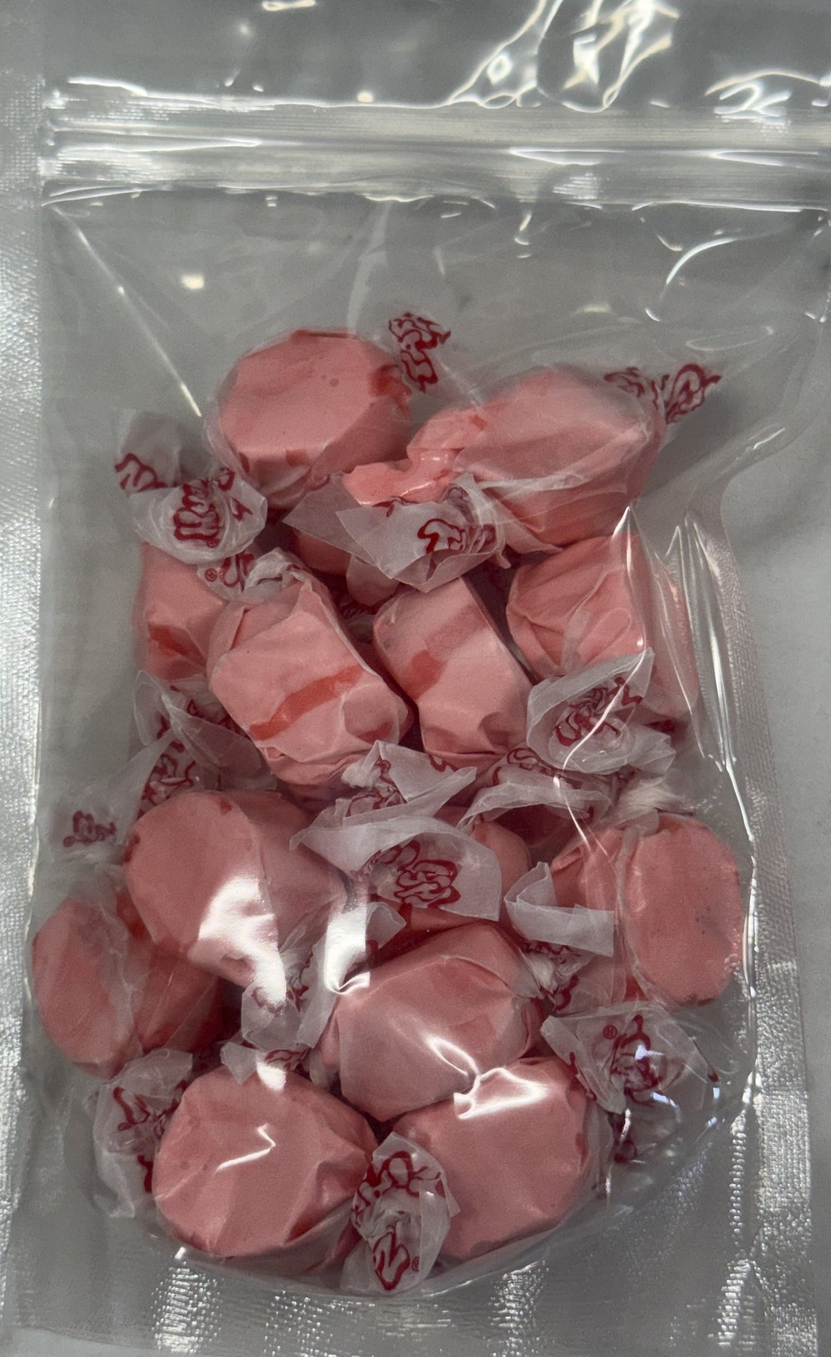 Strawberry Salt Water Taffy 5 oz Bag