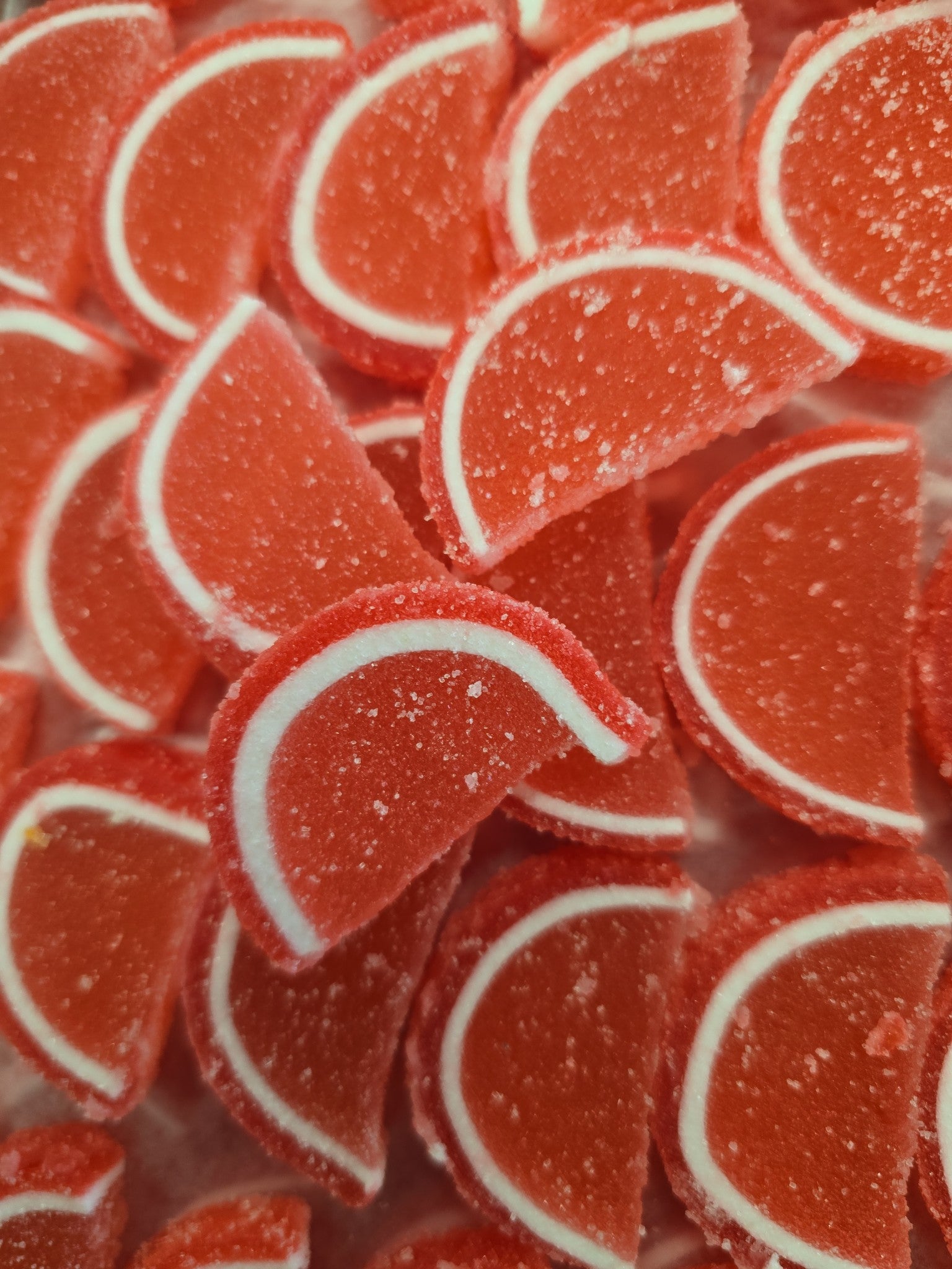 Strawberry Fruit Jelly Slices 10 oz Bag