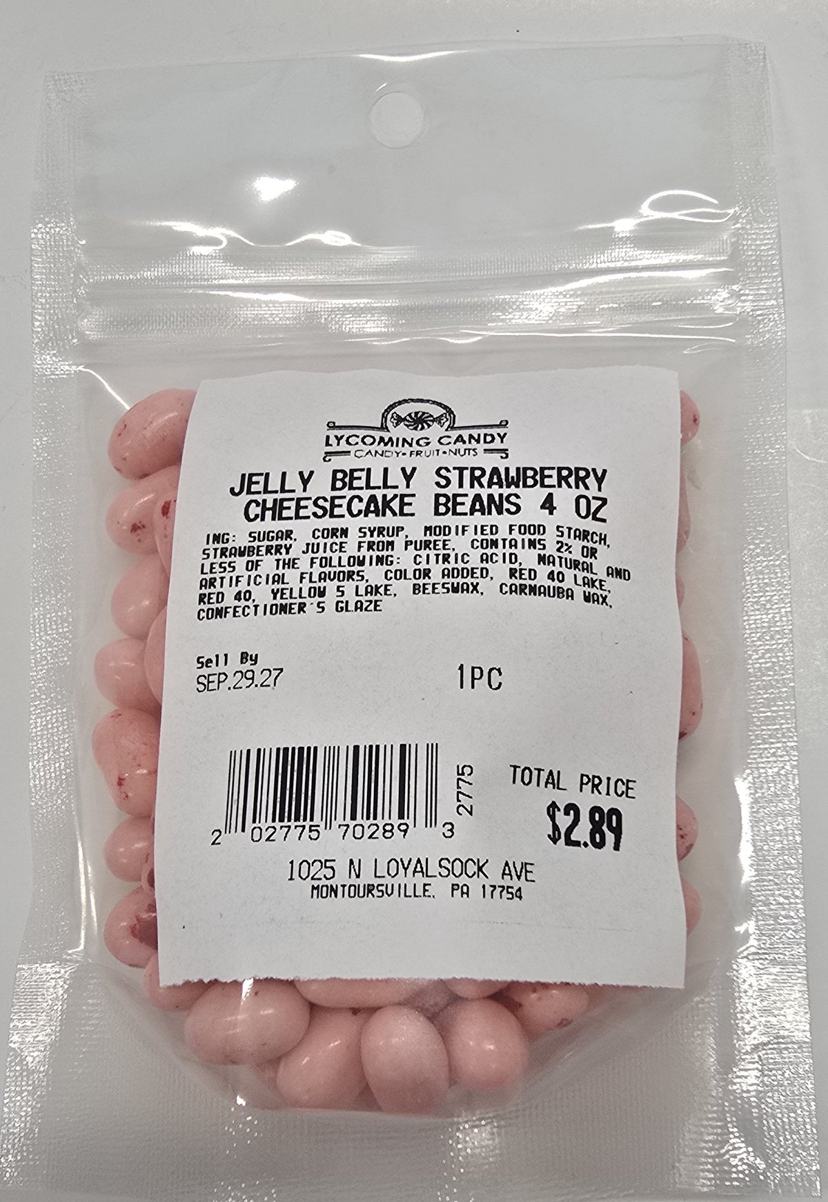 Jelly Belly Strawberry Cheesecake Jelly Beans
