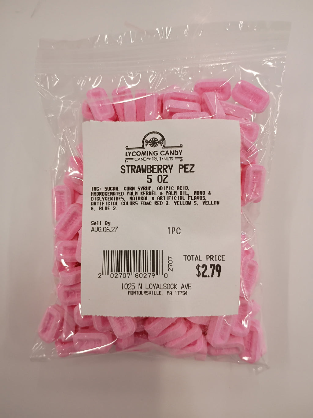 Strawberry PEZ Candy