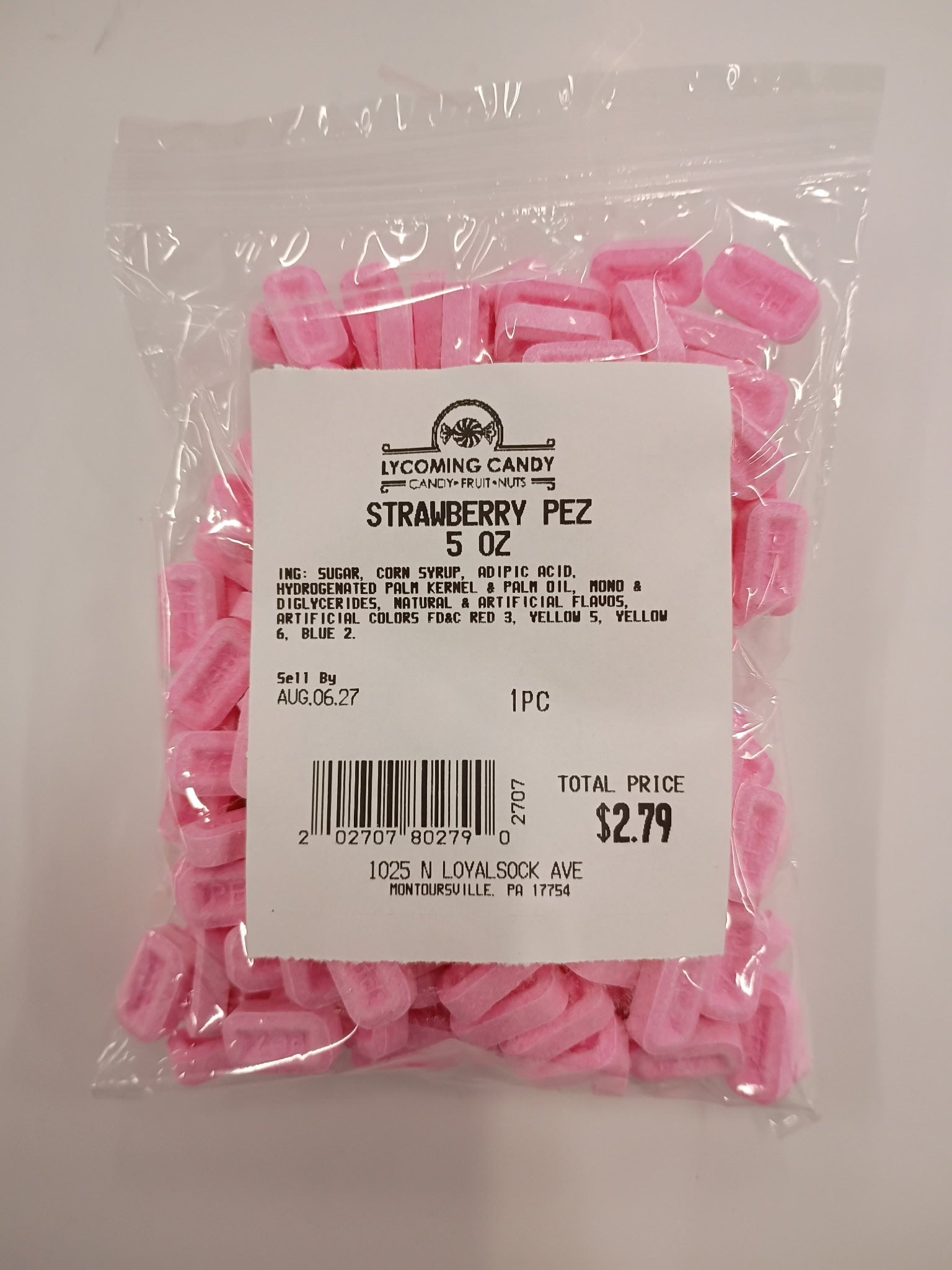 Strawberry PEZ Candy