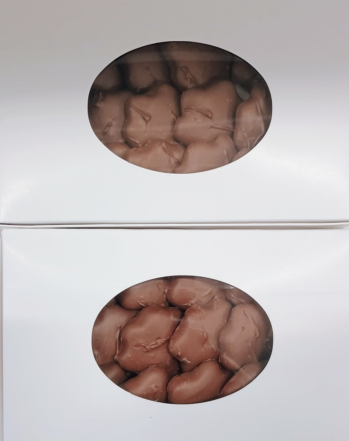 Asher Sugar Free Milk Chocolate Caramel Cashew Patties 10 oz Gift Box