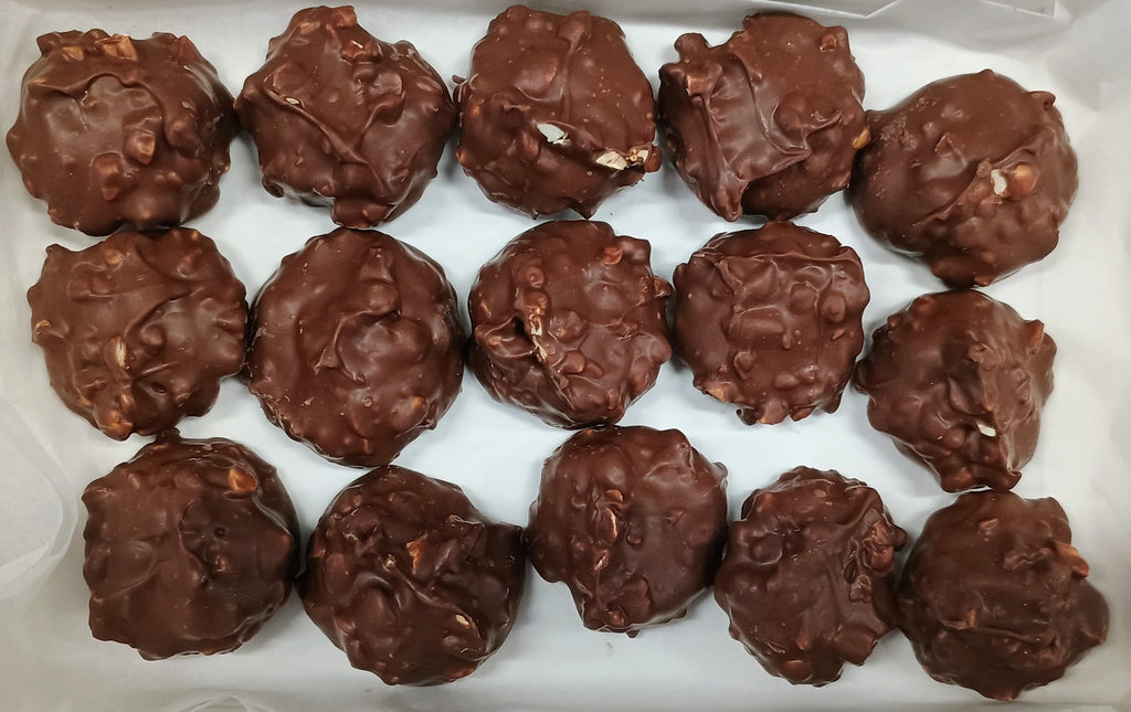 Asher Sugar Free Milk Chocolate Peanut Clusters 6 oz Gift Box