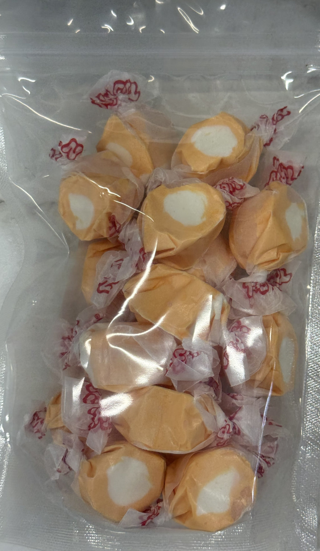 Tangerine Salt Water Taffy 5 oz Bag
