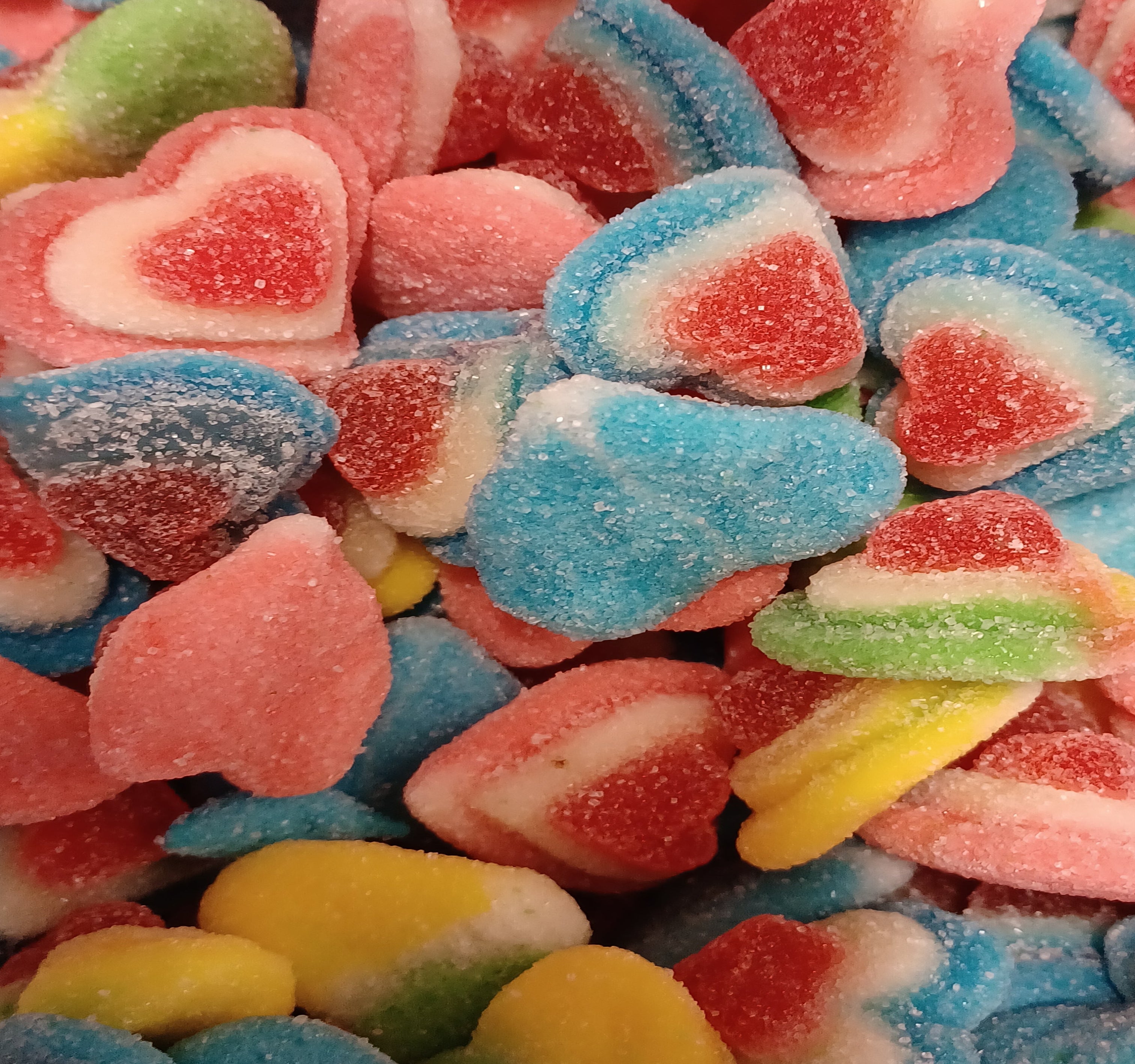 Clever Rainbow Triple Layer Hearts