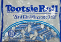 Vanilla Flavored Tootsie Rolls 16 oz Bag