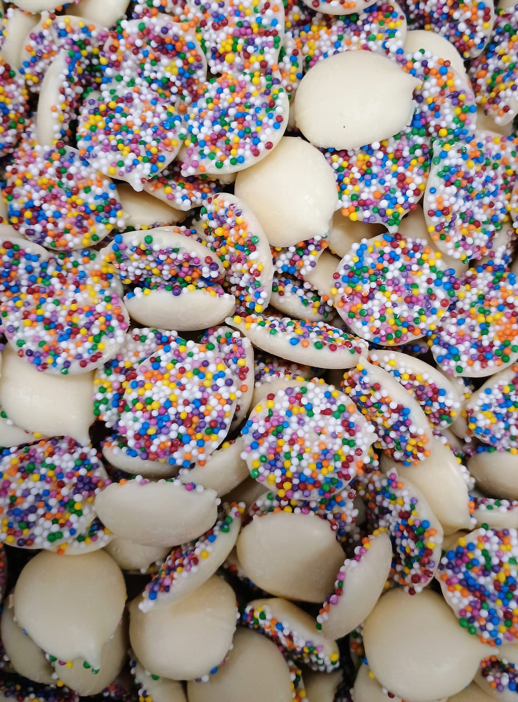 Asher White Chocolate Nonpareils 12 oz Gift Box