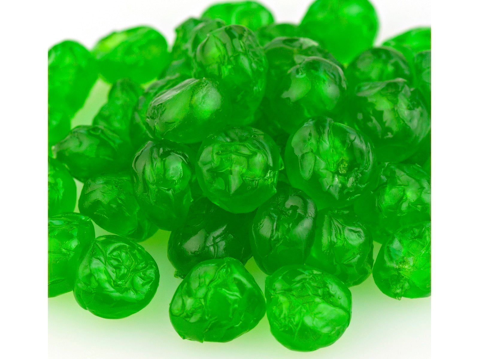 Whole Green Cherries Glazed Fruit
