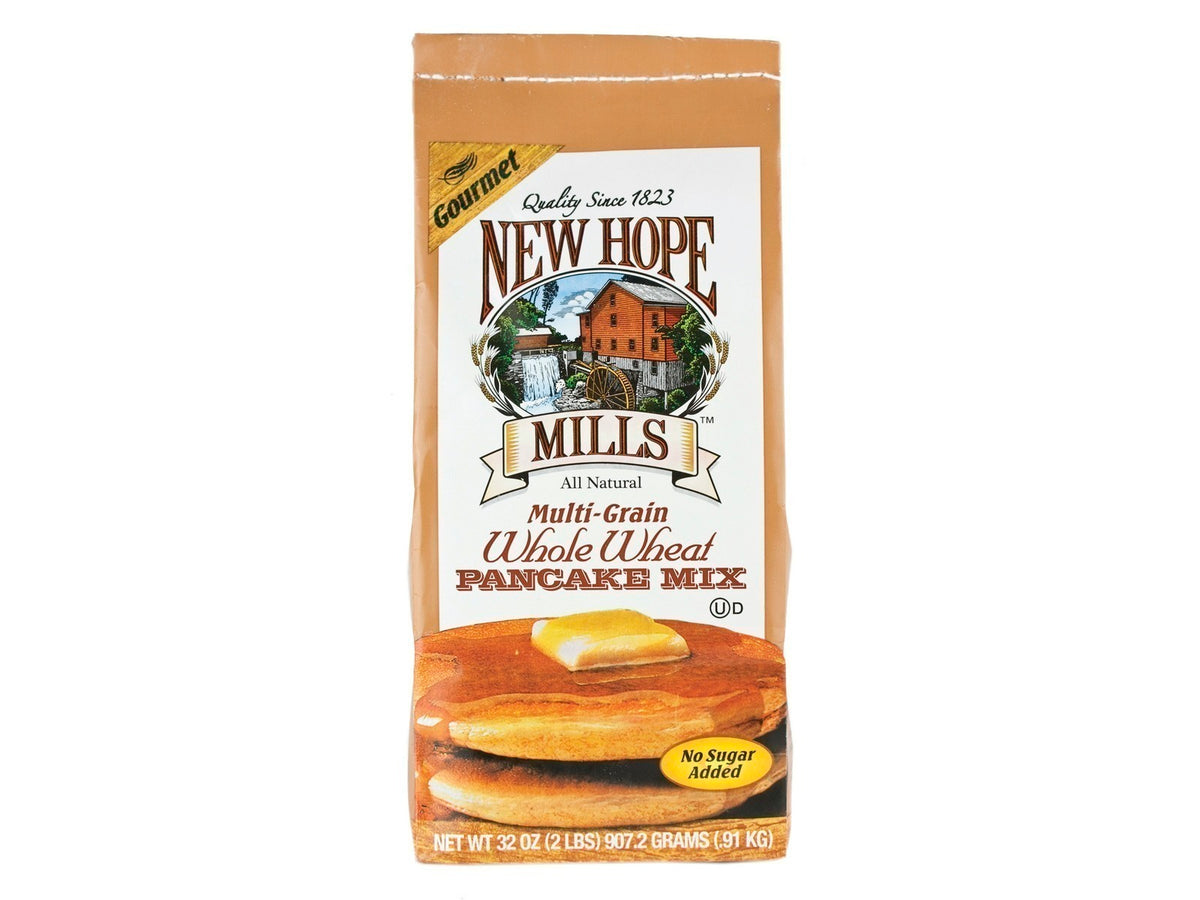 New Hope Mills Whole Wheat Pancake Mix – 32 oz Bag